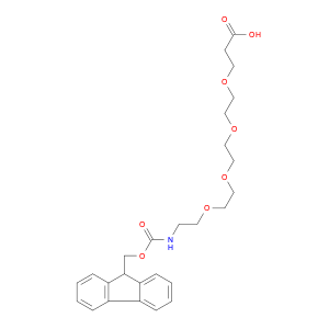 557756-85-1 5,8,11,14-Tetraoxa-2-azaheptadecanedioic acid 1-(9H-fluoren-9-ylmethyl) ester