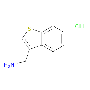 55810-74-7 1-BENZOTHIOPHEN-3-YLMETHYLAMINE HYDROCHLORIDE