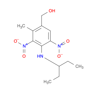 56750-76-6 4-[(1-Ethylpropyl)amino]-2-methyl-3,5-dinitrobenzenemethanol