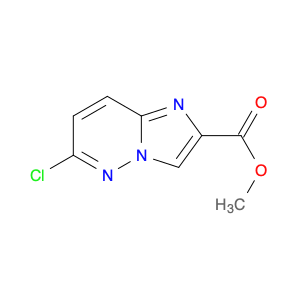 6-CHLORO-IMIDAZO[1,2-B]PYRIDAZINE-2-CARBOXYLIC ACID, METHYL ESTER