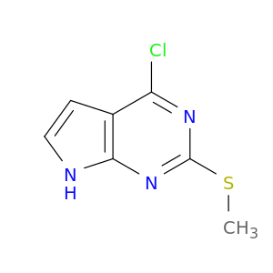 5-chloro-3-methylsulfanyl-2,4,9-triazabicyclo[4.3.0]nona-2,4,7,10-tetraene