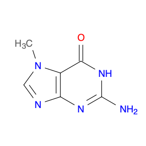 578-76-7 6H-Purin-6-one, 2-amino-1,7-dihydro-7-methyl-