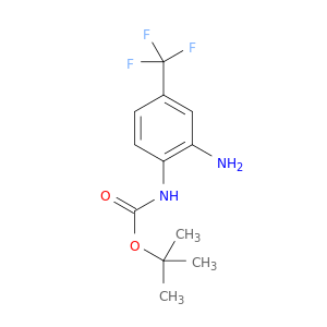 579474-48-9 (2-AMINO-4-TRIFLUOROMETHYL-PHENYL)-CARBAMIC ACID TERT-BUTYL ESTER