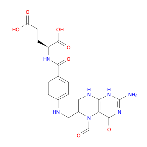 58-05-9 (2S)-2-[[4-[(2-Amino-5-formyl-4-oxo-1,6,7,8-tetrahydropteridin-6-yl)methylamino]benzoyl]amino]pentanedioic acid