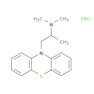 58-33-3 N,N-Dimethyl-1-(10H-phenothiazin-10-yl)propan-2-amine hydrochloride