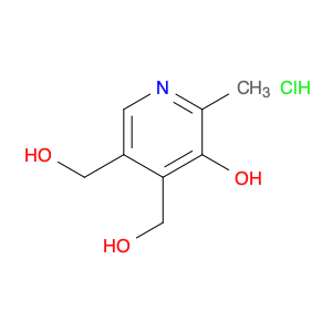 58-56-0 3,4-Pyridinedimethanol, 5-hydroxy-6-methyl-, hydrochloride