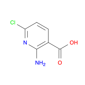 3-Pyridinecarboxylic acid, 2-amino-6-chloro-