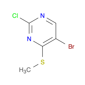 59549-51-8 5-BROMO-2-CHLORO-4-(METHYLTHIO)PYRIMIDINE