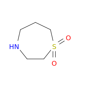 595597-04-9 1,4-thiazepane-1,1-dione hydrochloride