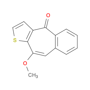 59743-84-9 4H-Benzo[4,5]cyclohepta[1,2-b]thiophen-4-one, 10-methoxy-