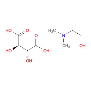 5988-51-2 2-(Dimethylamino)ethanol (2R,3R)-2,3-dihydroxysuccinate