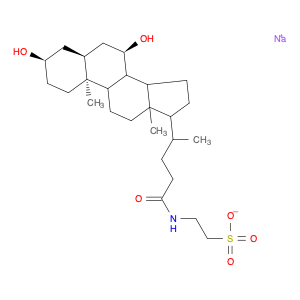 6009-98-9 Ethanesulfonic acid, 2-[[(3α,5β,7α)-3,7-dihydroxy-24-oxocholan-24-yl]amino]-, sodium salt (1:1)