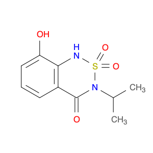 60374-43-8 8-hydroxy-3-isopropyl-1H-2,1,3-benzothiadiazin-4(3H)-one 2,2-dioxide