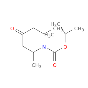 tert-butyl 2,6-dimethyl-4-oxopiperidine
-1-carboxylate (mixtureof cis- and trans-)