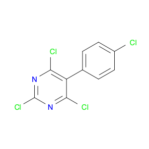 60703-48-2 2,4,6-trichloro-5-(4-chlorophenyl)pyrimidine