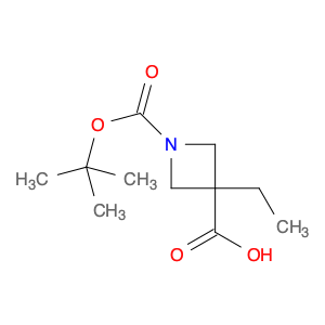 610791-06-5 1,3-Azetidinedicarboxylicacid,3-ethyl-,1-(1,1-dimethylethyl)ester(9CI)