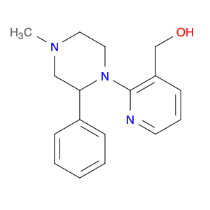 61337-89-1 2-(4-Methyl-2-phenyl-1-piperazinyl)-3-pyridinemethanol