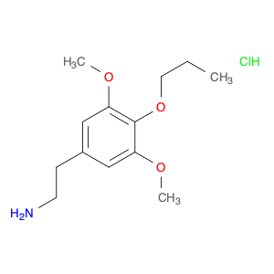 61367-69-9 2-(3,5-dimethoxy-4-propoxyphenyl)ethan-1-amine hydrochloride