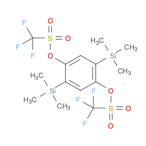 613676-07-6 2,5-Bis(trimethylsilyl)-1,4-phenylene Bis(trifluoromethanesulfonate)