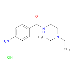 614-39-1 Benzamide, 4-amino-N-[2-(diethylamino)ethyl]-, monohydrochloride