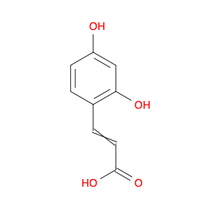 614-86-8 3-(2,4-Dihydroxyphenyl)acrylic acid