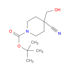 614730-96-0 TERT-BUTYL 4-CYANO-4-(HYDROXYMETHYL)PIPERIDINE-1-CARBOXYLATE