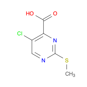 5-Chloro-2-(methylthio)pyrimidine-4-carboxylic acid