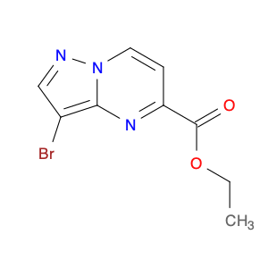 Pyrazolo[1,5-a]pyrimidine-5-carboxylic acid, 3-bromo-, ethyl ester