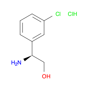 Benzeneethanol, b-amino-3-chloro-, hydrochloride, (bS)-