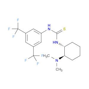 620960-26-1 1-[3,5-Bis(trifluoromethyl)phenyl]-3-[(1R,2R)-(-)-2-(dimethylamino)cyclohexyl]thiourea(R,R-TUC)