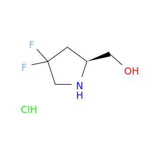 2-Pyrrolidinemethanol, 4,4-difluoro-, hydrochloride, (2S)-