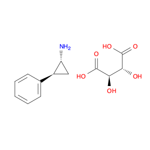 63038-64-2 Cyclopropanamine, 2-phenyl-, (1R,2S)-, (2R,3R)-2,3-dihydroxybutanedioate (1:1)