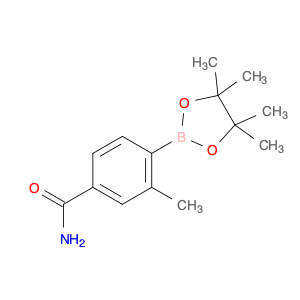 631911-09-6 3-Methyl-4-(4,4,5,5-tetraMethyl-1,3,2-dioxaborolan-2-yl)benzaMide