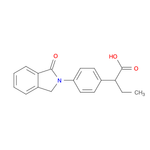 63610-08-2 (2S)-2-[4-(3-oxo-1H-isoindol-2-yl)phenyl]butanoic acid