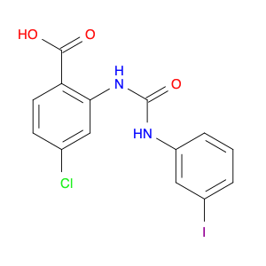 639009-97-5 4-chloro-2-[(3-iodophenyl)carbamoylamino]benzoic acid