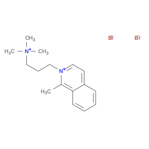 64047-58-1 trimethyl-[3-(1-methylisoquinolin-2-ium-2-yl)propyl]azanium dibromide