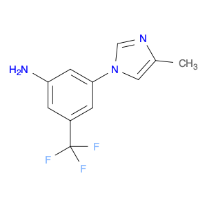 641571-11-1 Benzenamine, 3-(4-methyl-1H-imidazol-1-yl)-5-(trifluoromethyl)-