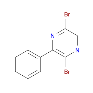 64163-10-6 Pyrazine, 2,5-dibromo-3-phenyl-