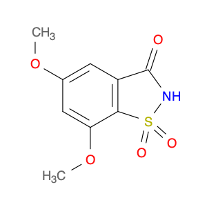 64404-51-9 5,7-dimethoxy-2,3-dihydro-1,2-benzothiazole-1,1,3-trione