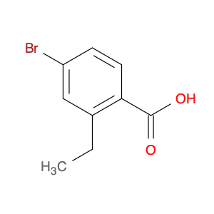 644984-78-1 Benzoic acid, 4-bromo-2-ethyl- (9CI)