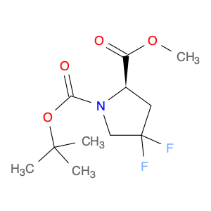 647857-74-7 (R)-1-tert-Butyl 2-methyl 4,4-difluoropyrrolidine-1,2-dicarboxylate