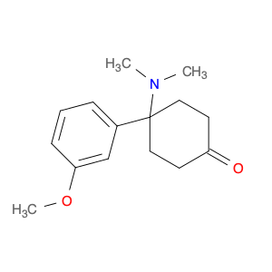 65618-98-6 Cyclohexanone,4-(dimethylamino)-4-(3-methoxyphenyl)-