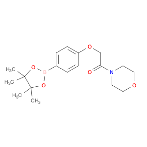 656257-49-7 Morpholine,4-[[4-(4,4,5,5-tetramethyl-1,3,2-dioxaborolan-2-yl)phenoxy]acetyl]-