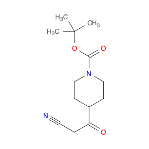 660406-84-8 tert-Butyl 4-(2-cyanoacetyl)piperidine-1-carboxylate