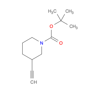 1-Piperidinecarboxylic acid, 3-ethynyl-, 1,1-dimethylethyl ester