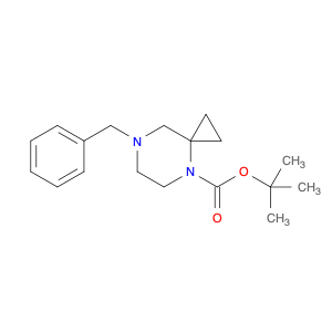 4,7-Diazaspiro[2.5]octane-4-carboxylic acid, 7-(phenylmethyl)-,1,1-dimethylethyl ester