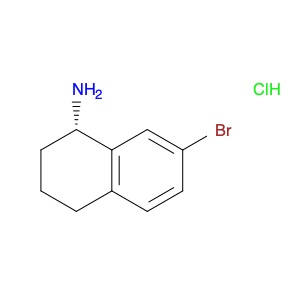 676133-24-7 (S)-7-Bromo-1,2,3,4-tetrahydro-naphthalen-1-ylamine hydrochloride