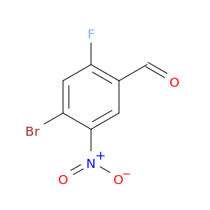 4-Bromo-2-fluoro-5-nitrobenzenecarbaldehyde