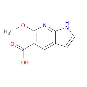 680208-62-2 1H-Pyrrolo[2,3-b]pyridine-5-carboxylic acid, 6-Methoxy-