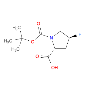 (2R,4S)-1-(tert-butoxycarbonyl)-4-fluoropyrrolidine-2-carboxylic acid